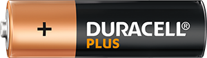 Duracell Plus Type AA battery
