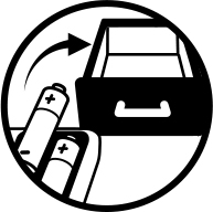Do not disassemble batteries safety icon