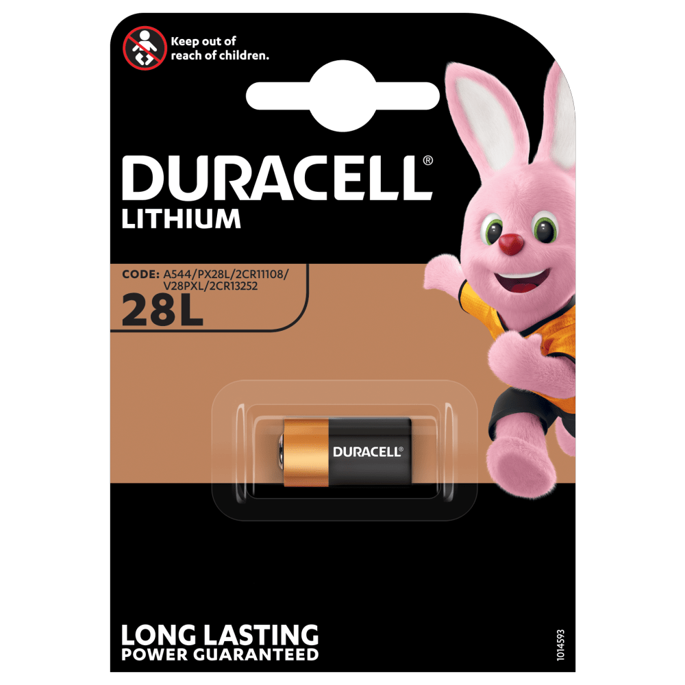Duracell Specialty High Power Lithium 28L size 6V Battery