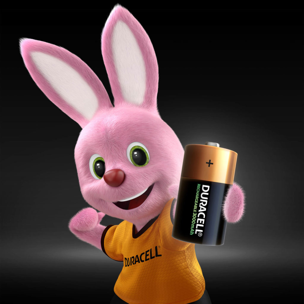 Bunny introducing C size Rechargeable battery 900mAh