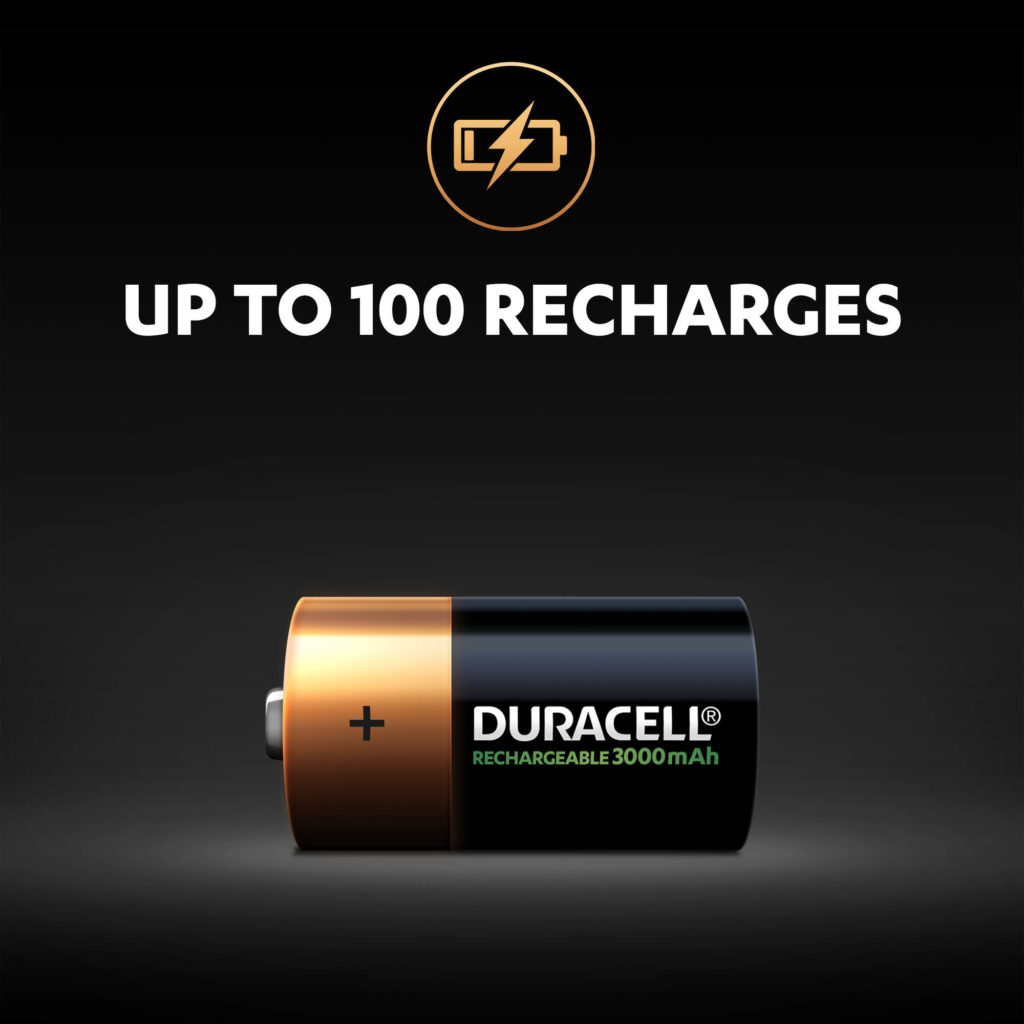 Up to 100 recharges illustration