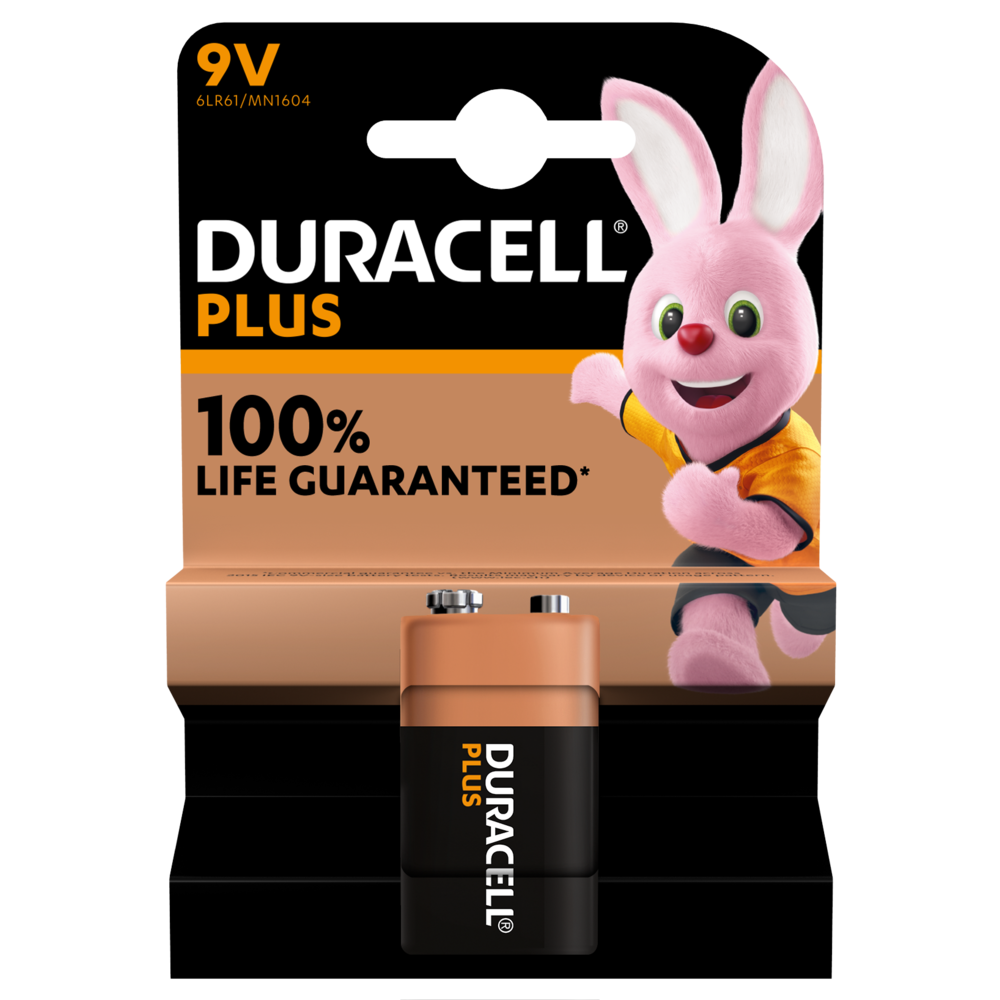 Duracell Duracell Plus Battery 9V 
