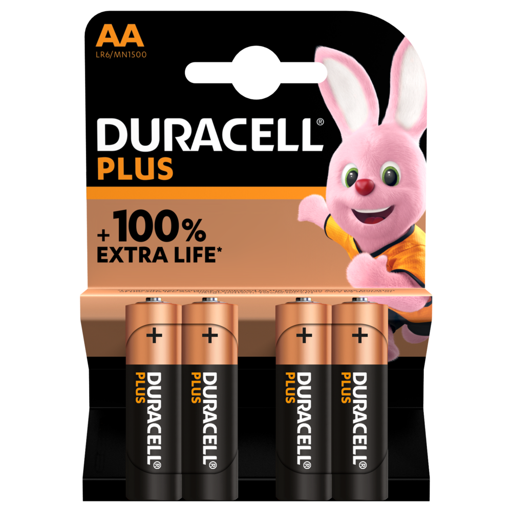 Document Kers extreem Duracell AA Batteries - Traditional or rechargeable versions